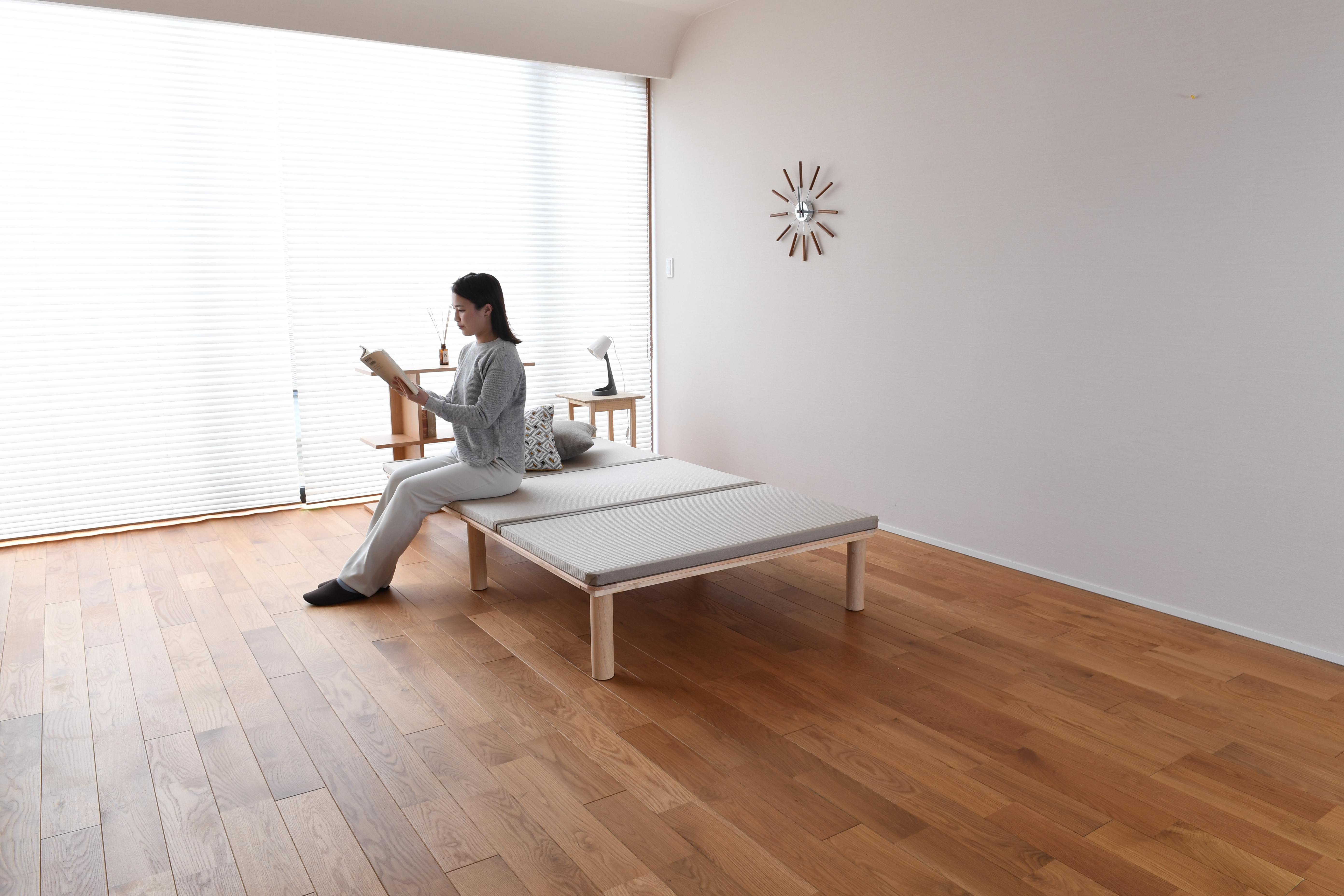 ももすのこ　 人気の檜すのこベッド「マレ」「モノクロス」がリニューアルしました